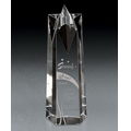 Soaring Star Crystal Award (3 3/4"x12 1/8"x3")